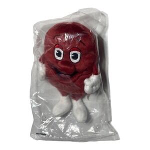 Hanover Food Corporation Kidney Kid Bean Plush Doll Collectible Toy 2003 7" NEW
